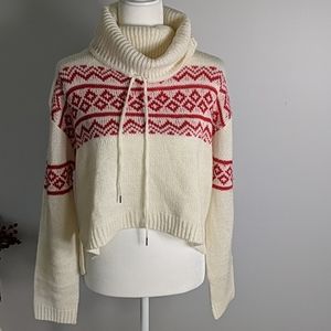 🔥🔥🔥 High low crop top sweater.